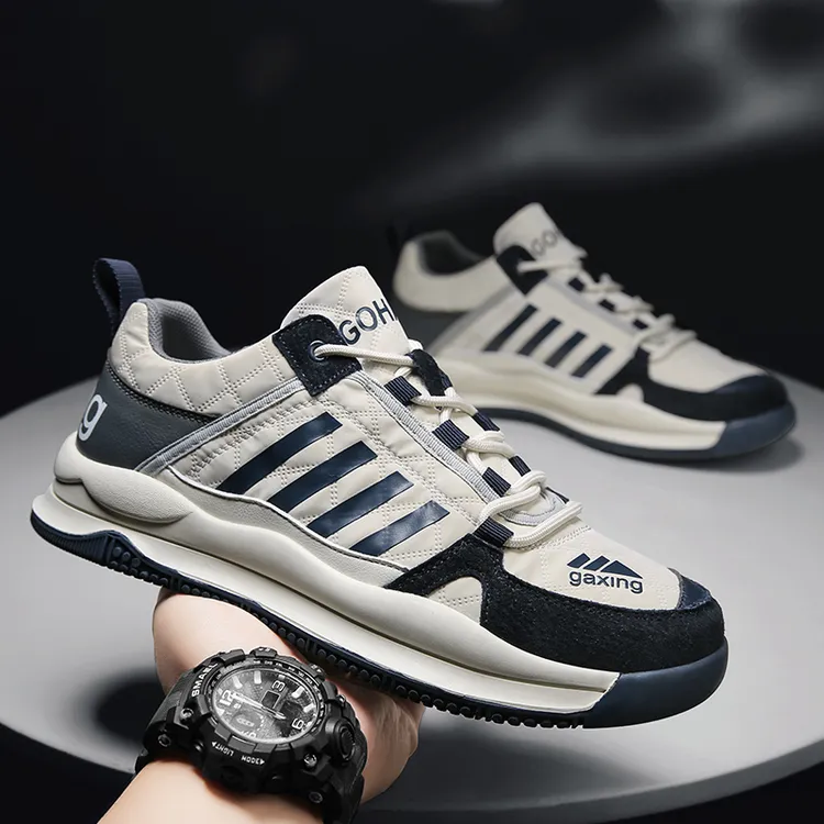 真皮阿甘鞋男鞋夏季春夏新款休闲鞋男潮鞋四季时尚百搭运动板鞋