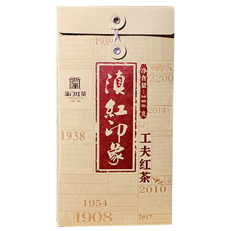 蒲门滇红印象云南凤庆滇红茶特级红茶经典58工夫红茶散装380g/盒