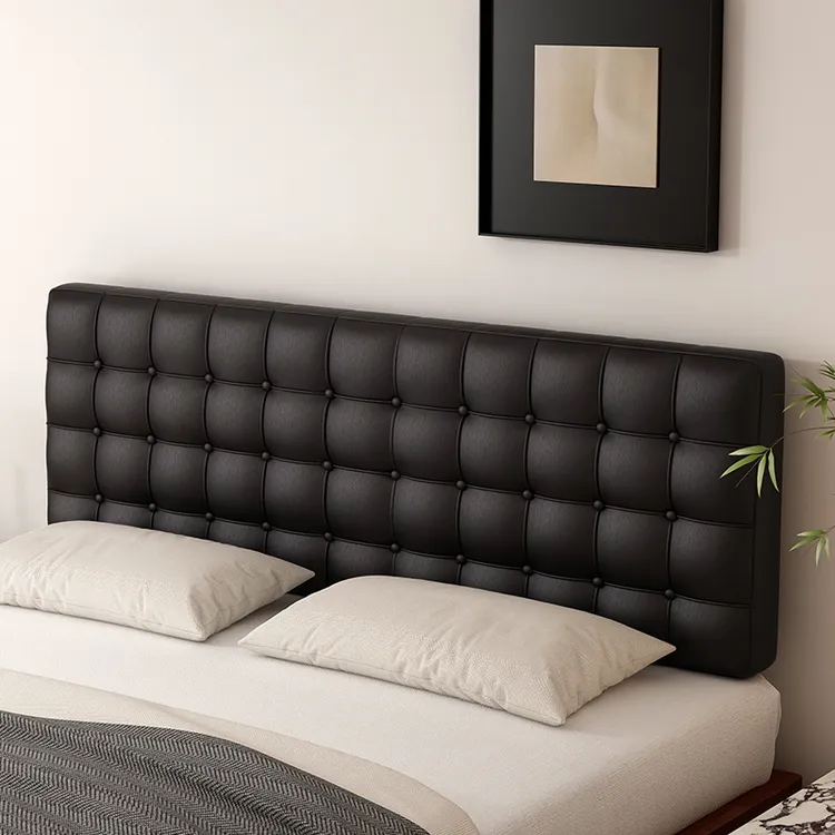 富利曼床头靠背软包榻榻米自粘垫防刮猫抓皮靠背轻奢垫床头罩免洗