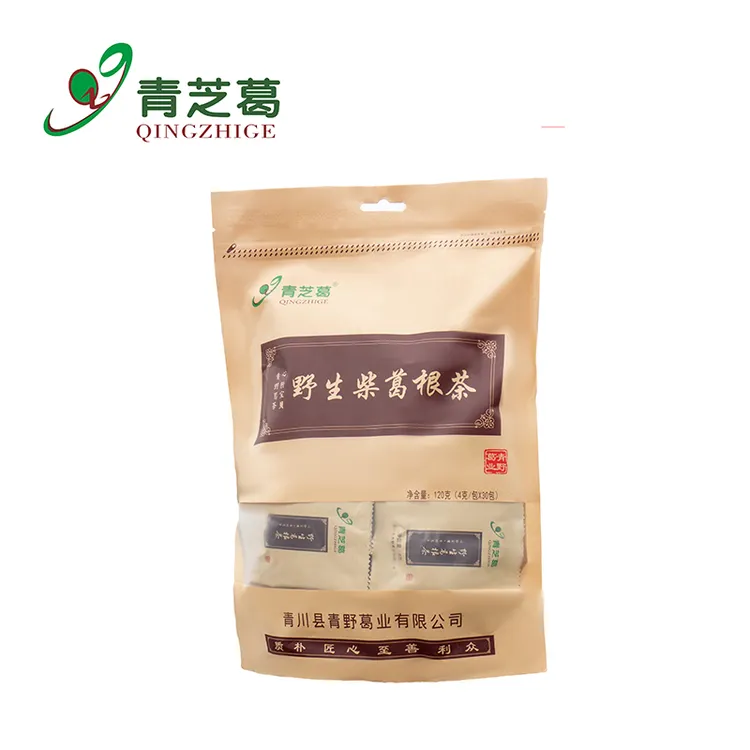 QINGZHIGE/青芝葛【露思推荐】葛根茶同款青川深山柴葛根片 粉 120g