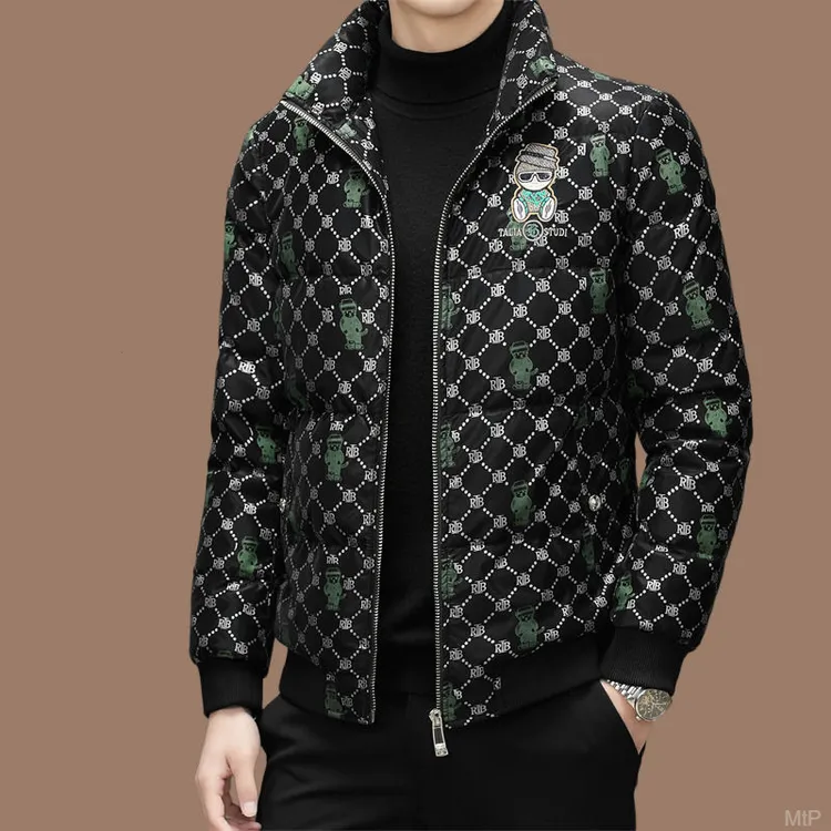 新款意大利大牌短款羽绒服2025冬季轻奢爆款男装羽绒服男装秋冬款