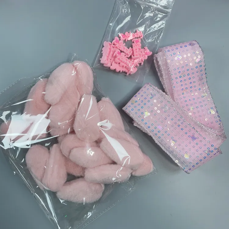 手工DIY美乐蒂耳朵辅料手工花灯美乐蒂蝴蝶结材料