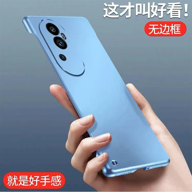 适用OPPO Reno10手机壳【金属烤漆工艺+超薄无边框】亲肤感防指纹