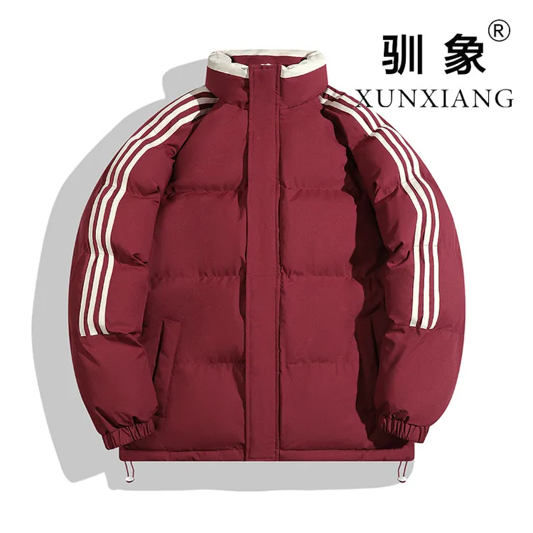 驯象棉服秋冬2024新款加厚保暖面包服情侣棉衣棉袄7777