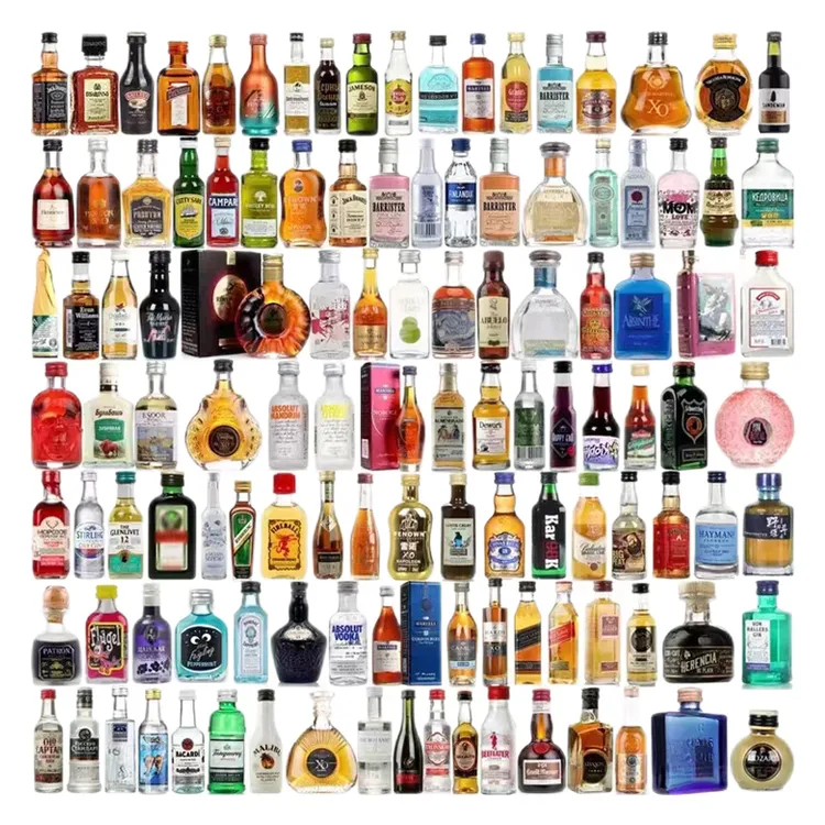 小酒版迷你小瓶洋酒便利店调酒酒伴预调配制鸡尾酒原装进口