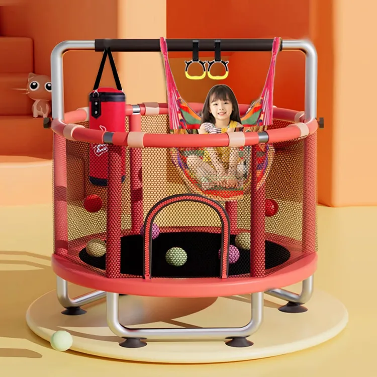 蹦蹦床儿童家用室内小型蹦床拆卸带护网0-3-12岁跳跳床成人运动