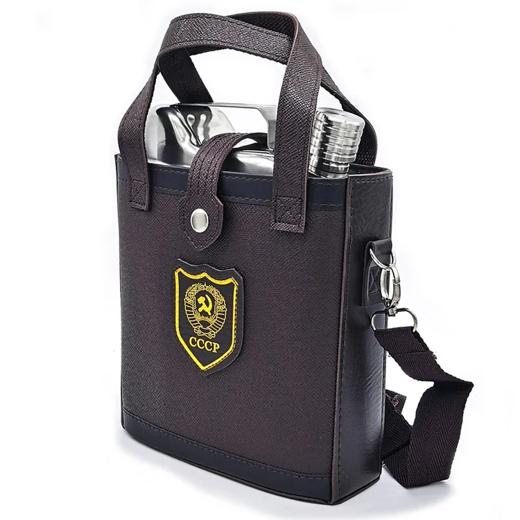 俄罗斯加厚不锈钢大酒壶水壶家用随身户外便携小酒瓶桶3/5/6/10斤