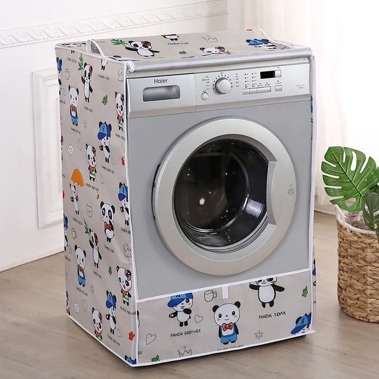 滚筒洗衣机罩加厚防水防晒盖布海尔美的小天鹅10公斤通用防尘套罩商品图