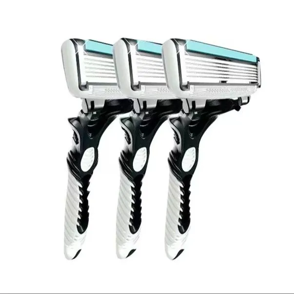 DORCO多乐可韩国剃须刀刀片剃须刀三层刮胡子五层风速新疆包邮