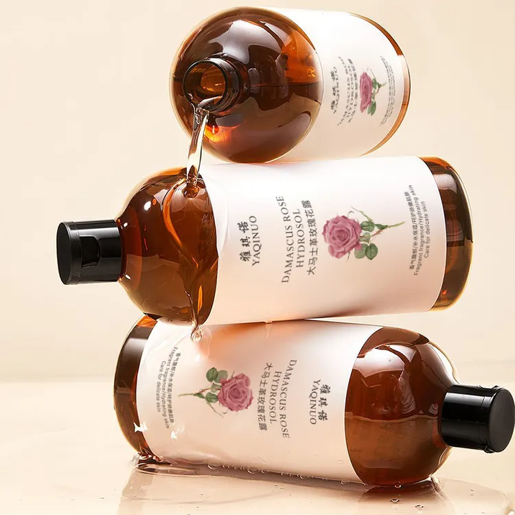 【大容量】大马士革玫瑰花纯露湿敷水补水保湿修护舒缓肌肤女爽肤水