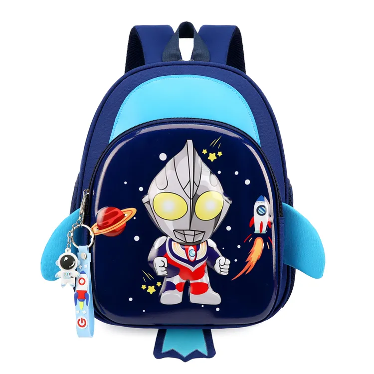 幼儿园小童书包超轻便减负卡通防走失儿童背包奥特曼小学生旅行包