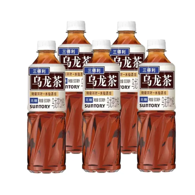三得利无糖乌龙茶500ml*12瓶夏季饮料清爽茶多酚饮料
