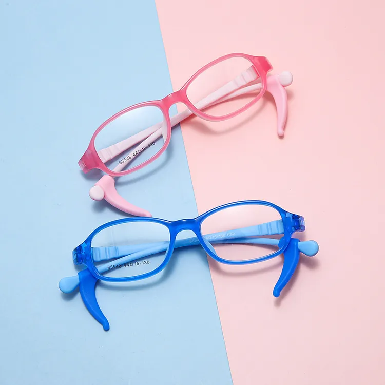 新款儿童光学镜架男女童眼镜全框架平光眼镜框TR90眼镜架平光镜