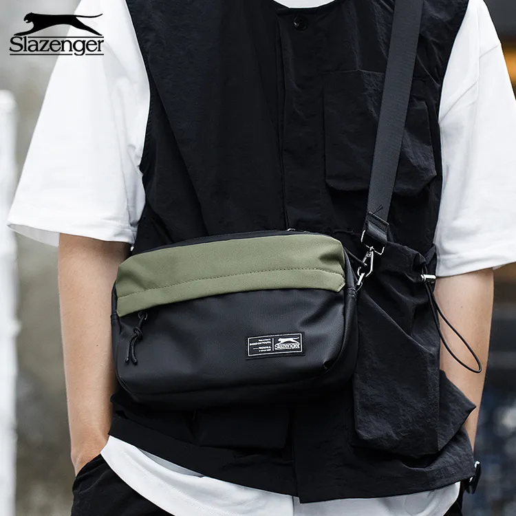 Slazenger/史莱辛格轻便小斜挎包男手机包单肩邮差小包男夏季小包