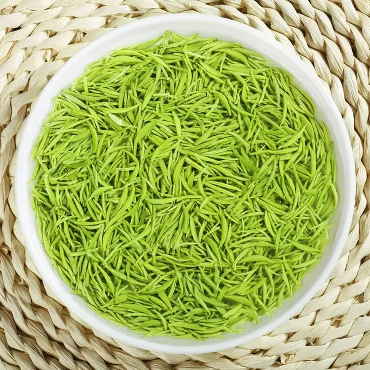 信阳毛尖雨前小芽整齐2025年新茶嫩芽清香浓郁好喝绿茶礼品盒包装