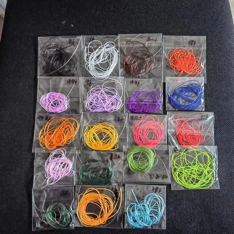 批发文玩针线包套装穿线工具咖色扁水晶手串佛珠佛头三通散珠引线