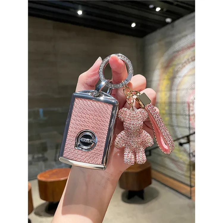 沃尔沃xc60钥匙套女s90汽车s60高档xc90壳xc40扣s60l包V60装饰V90