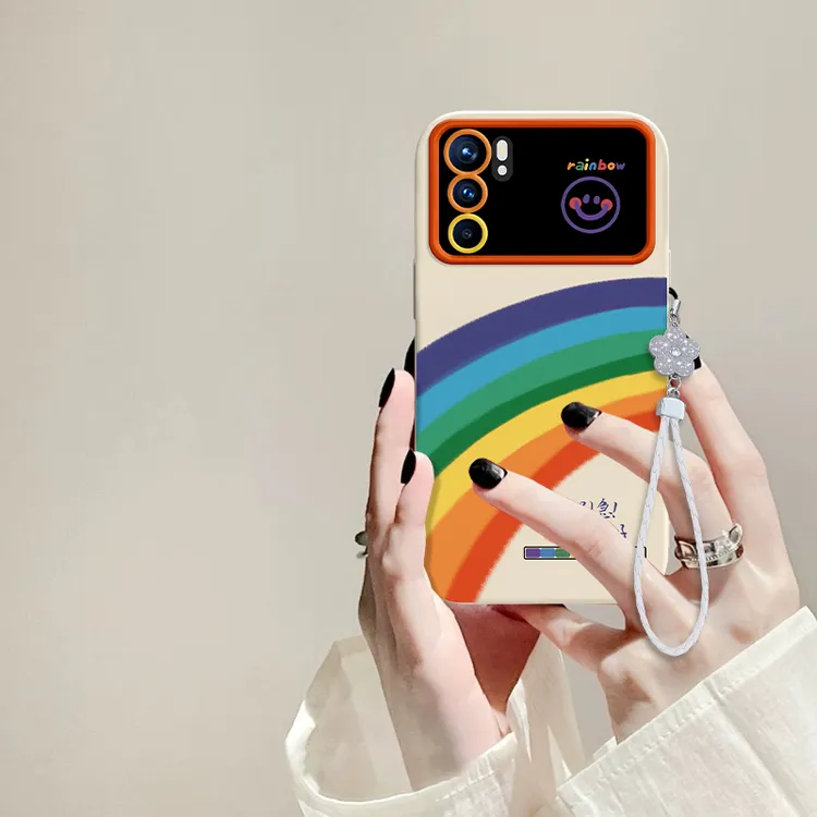 适用于OPPO Reno6慢慢变好大视窗手机壳全包硅胶防摔网红时尚女款