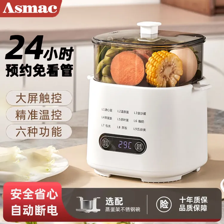 德国蒸锅电蒸锅家用小型蒸煮一体锅多功能早餐机2024新款蒸煮蛋器商品图