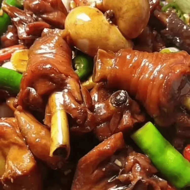 【GDX】沂蒙山地锅鸡1500克（含500克汤汁）熟食红烧鸡加热吃