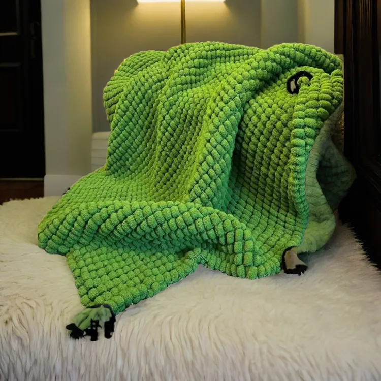 毛线团手工编织diy盖毯坐垫围巾材料包织秋冬diy材料毛毯创意礼物