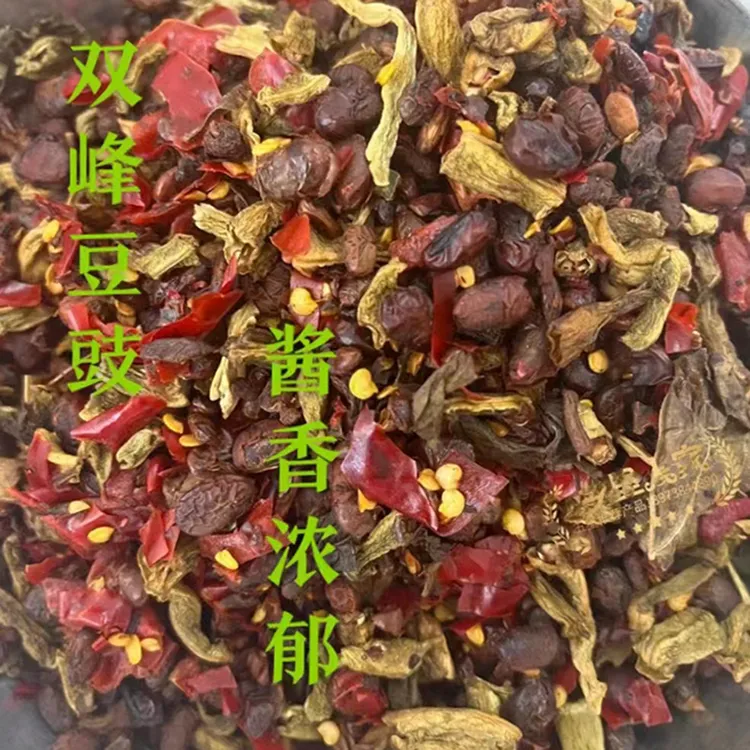 湖南双峰特产酱豆豉500克原味酱香下饭菜香辣农家常炒菜湖南特产