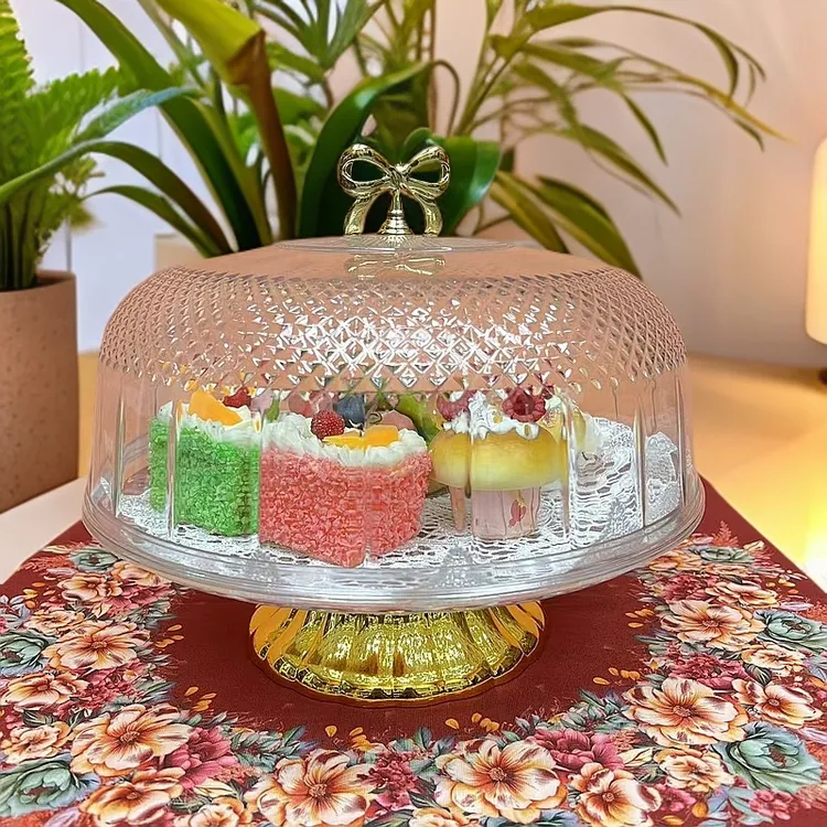 【迪拉生活用品店推荐】食品级材质大容量带脚带盖大气方便家用馕框