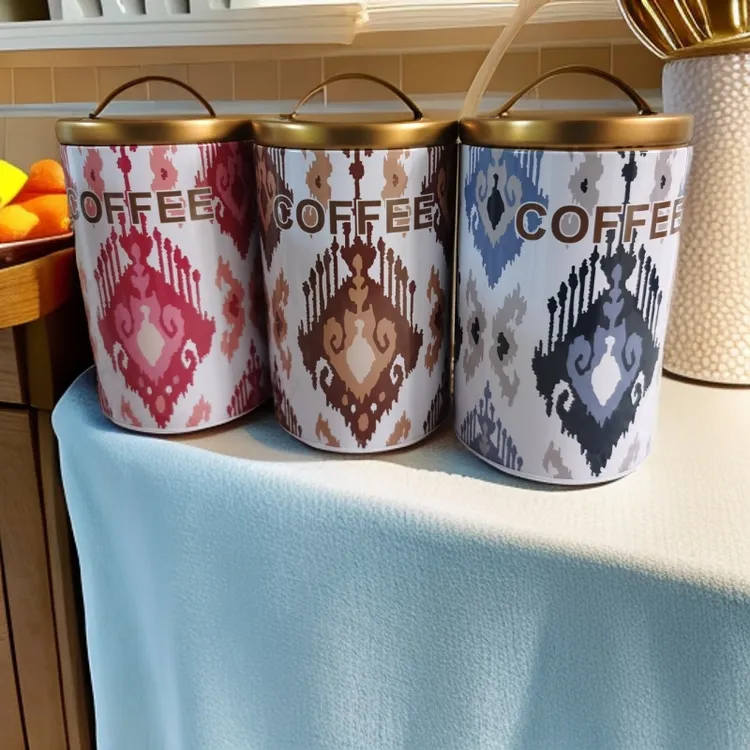 【 迪拉生活用品店推荐】轻奢茶盐罐带盖高档创意大容量盒装茶盐罐