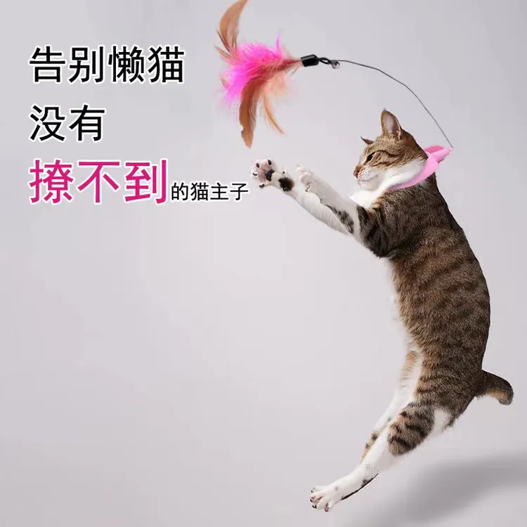 【养宠装备】逗猫棒精致玩具项圈自嗨解闷耐咬成幼猫多功能通用