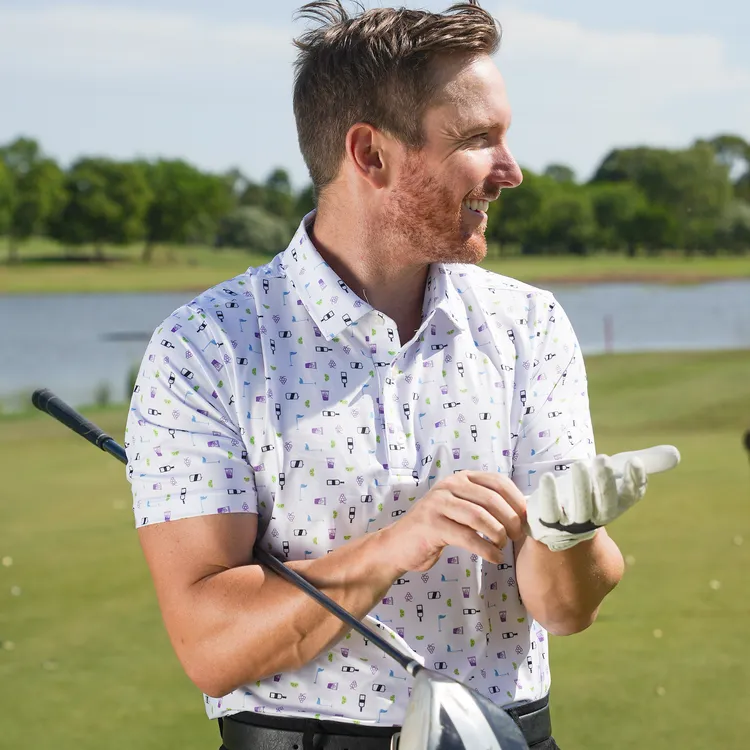 高品质速干Polo男T恤夏季2024款衣服户外薄款高端男装男裤正品男