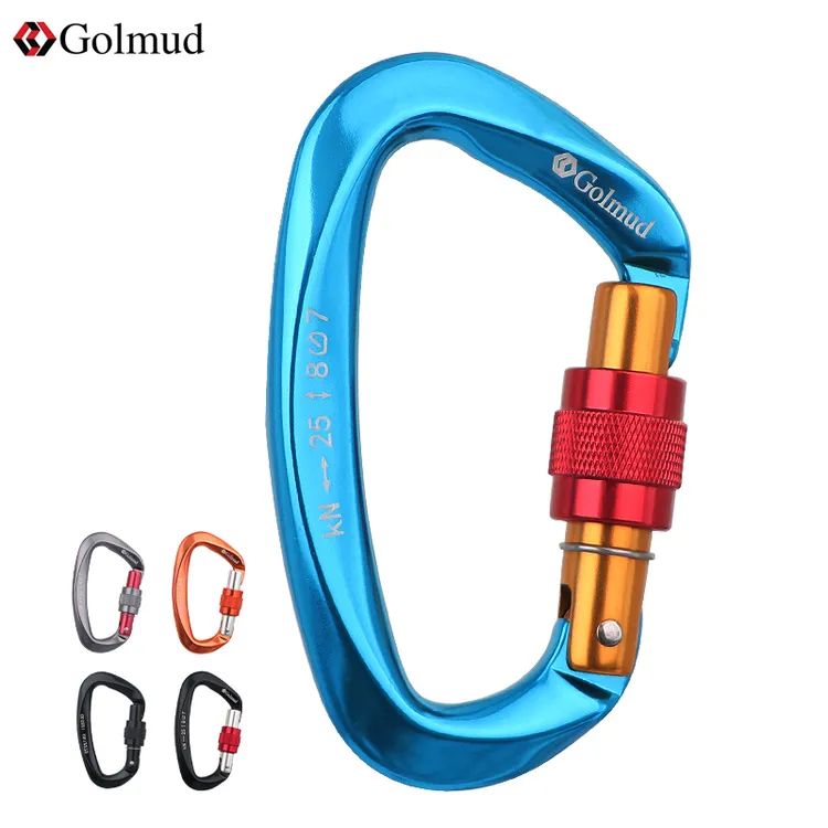 哥尔姆GM9203攀岩锁挂钩装备主锁安全登山扣承重安全带挂钩D型