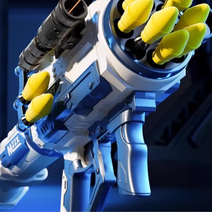 软弹枪火箭炮2025新款12连追击炮可发射发军事模型男孩玩具礼物