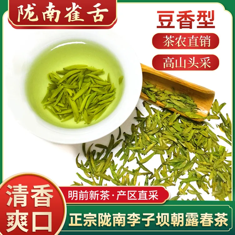 2025陇南龙井明前新茶 碧口中茶108号李子坝龙井茶叶茶农直销包邮