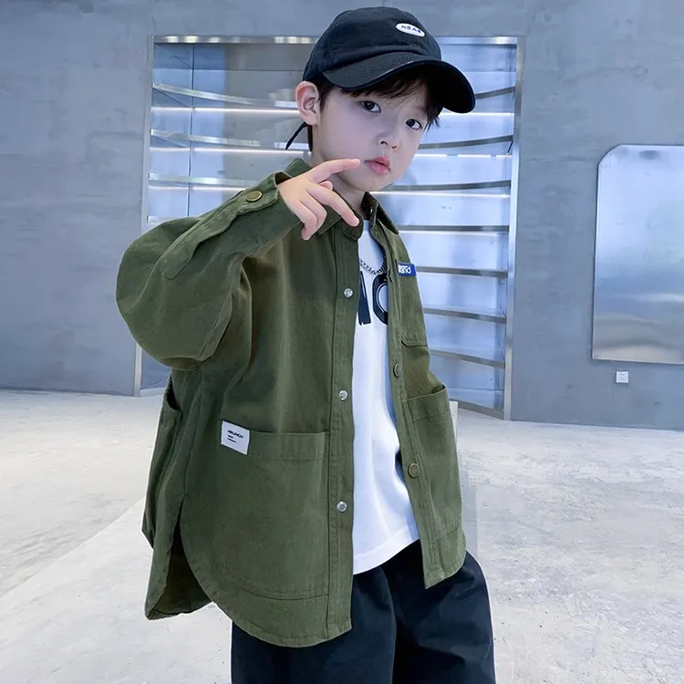 儿童装男童春装外套2025新款春秋款帅气中大童男孩炸街春季洋气潮