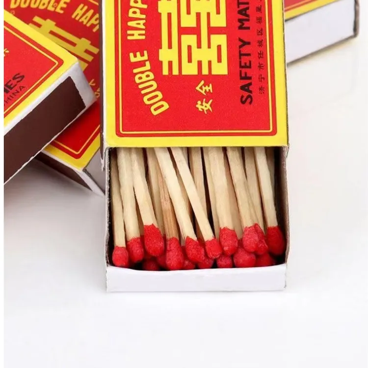老式双喜安全火柴怀旧传统火柴一次性家用火柴洋火老牌子