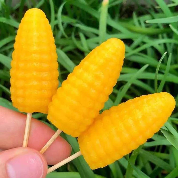 玉米味软糖玉米糖橘子糖年货水果解馋糖果儿童学生零食结婚喜糖