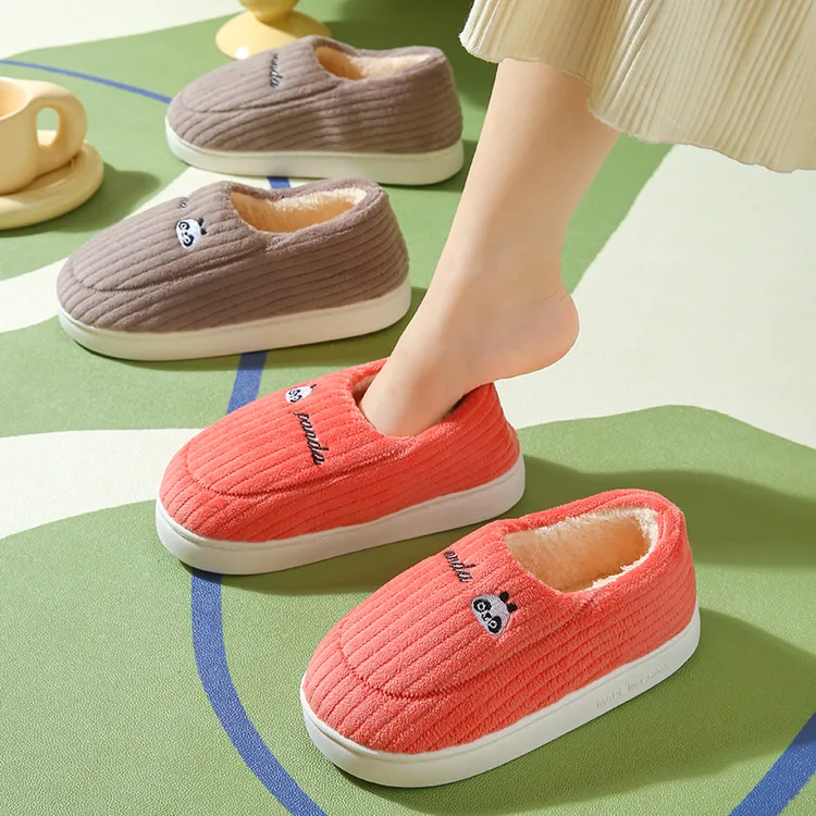 【寒冬必备】2024新款包跟棉拖鞋女冬季室内家居家用保暖男