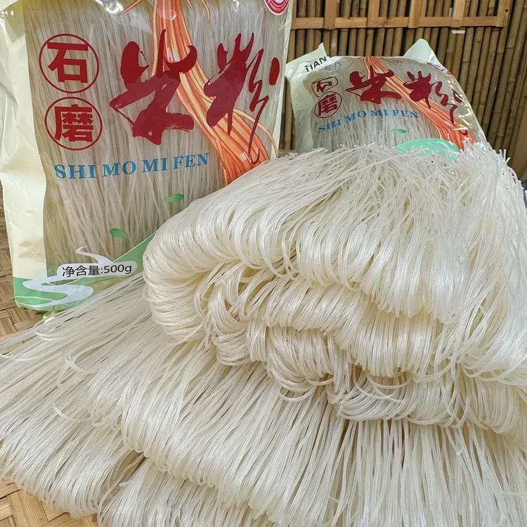 正宗广西石磨米粉细米粉干米线拌汤粉炒粉手工切粉特产夜宵1斤3斤