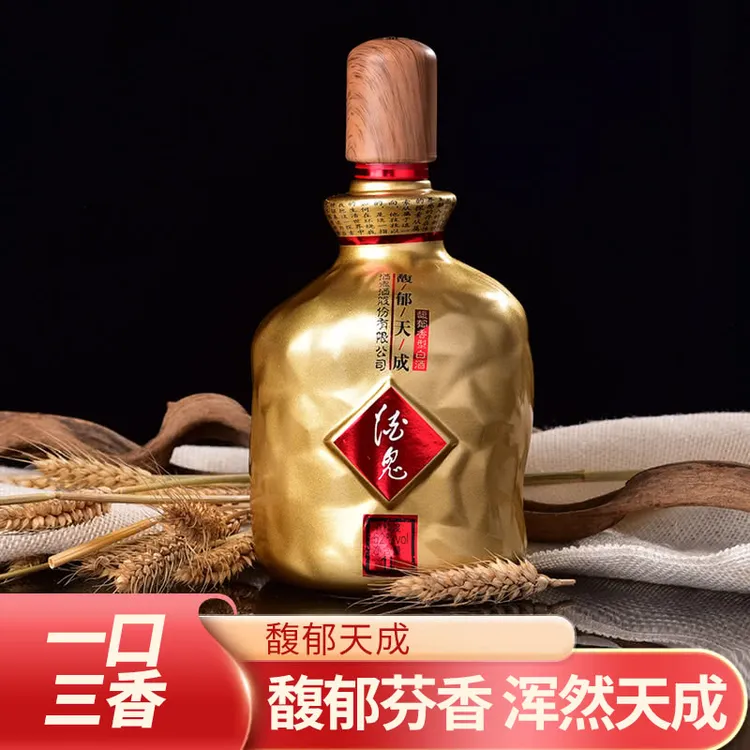 酒鬼【酒水节】馥郁天成白酒馥郁香型52度1000ml