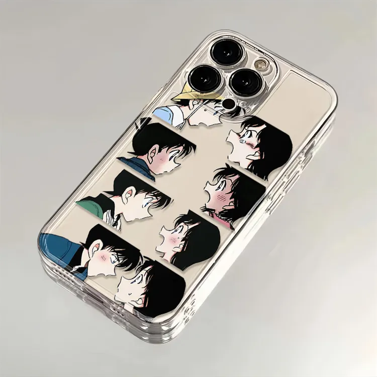 新兰cp适用苹果华为iPhone15/14promax/13/12卡通创意手机壳太空
