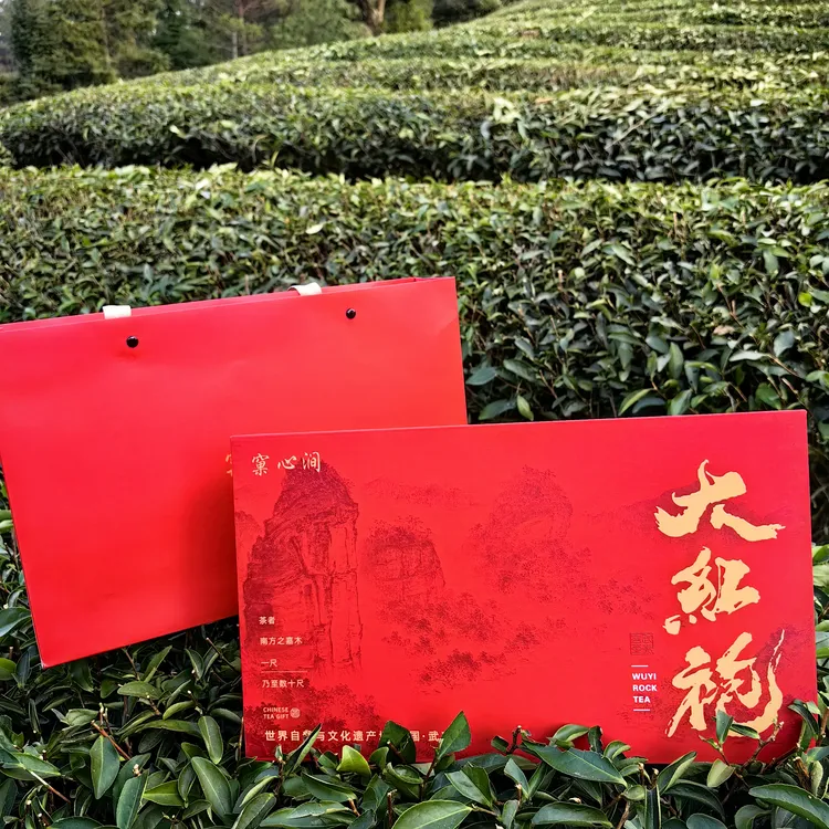 武夷岩茶-过年送礼礼品大红袍茶叶20泡装茶叶高档礼盒装自饮茶