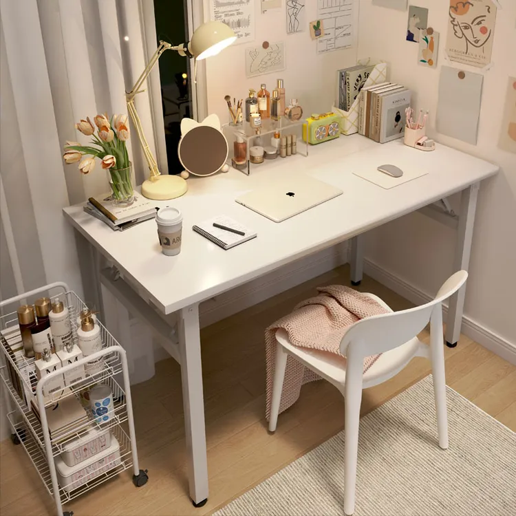 免安装可折叠书桌租房简易电脑桌家用学生学习写字桌卧室女生桌子