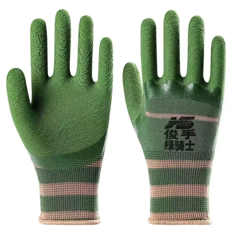 俊手（工友福利）轮胎橡胶耐磨劳保手套透气防滑不臭手耐磨劳保手套商品图