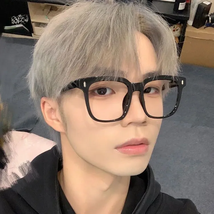 黑框眼镜男粗大框防蓝光大脸复古个性眼睛男潮学生近视可配有度数