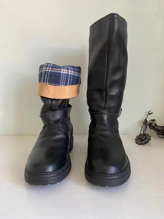 七号靴厂男秋季活扣棉里⚠️脚型正常按运动鞋码的话可以往小拍一码