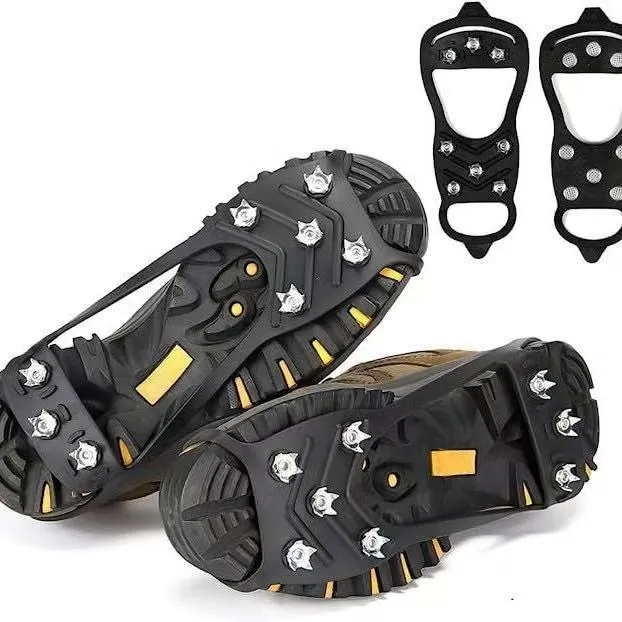 冰上出行冬季鞋钉鞋底神器雪地防滑冰爪鞋套登山雪爪户外商品图