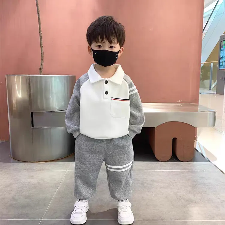 男童套装宝宝秋装2025新款中小童春秋季洋气衣服韩版帅气两件套潮