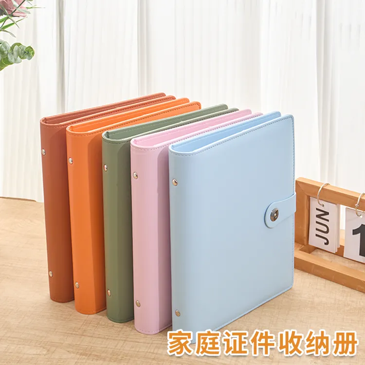 新款证件收纳包家用文件户口本疫苗本宝宝出生证明护照驾驶活页册
