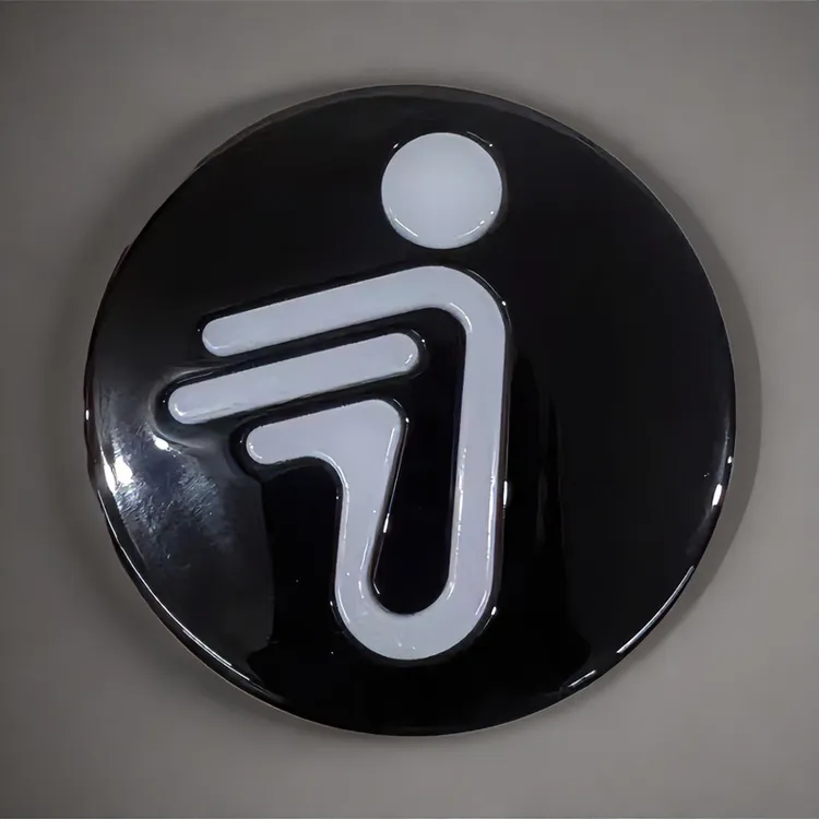 無冥九号小牛通用可调发光款式面板Logo灯定制车标灯炫彩头标灯