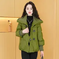 【羽绒服】冬季白鸭绒羽绒服百搭新款时尚气质休闲保暖外套女冬款